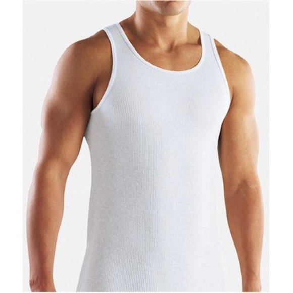 Fruit of the Loom A-Shirt Men's Tank Top (3 Pack) - Picture 1 of 2